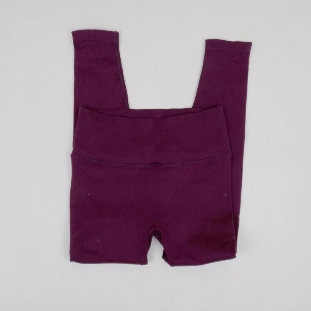 Victoria's Secret VS pink ribbed high waist compression